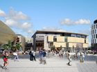 Artist impression of how the new shopping centre could look